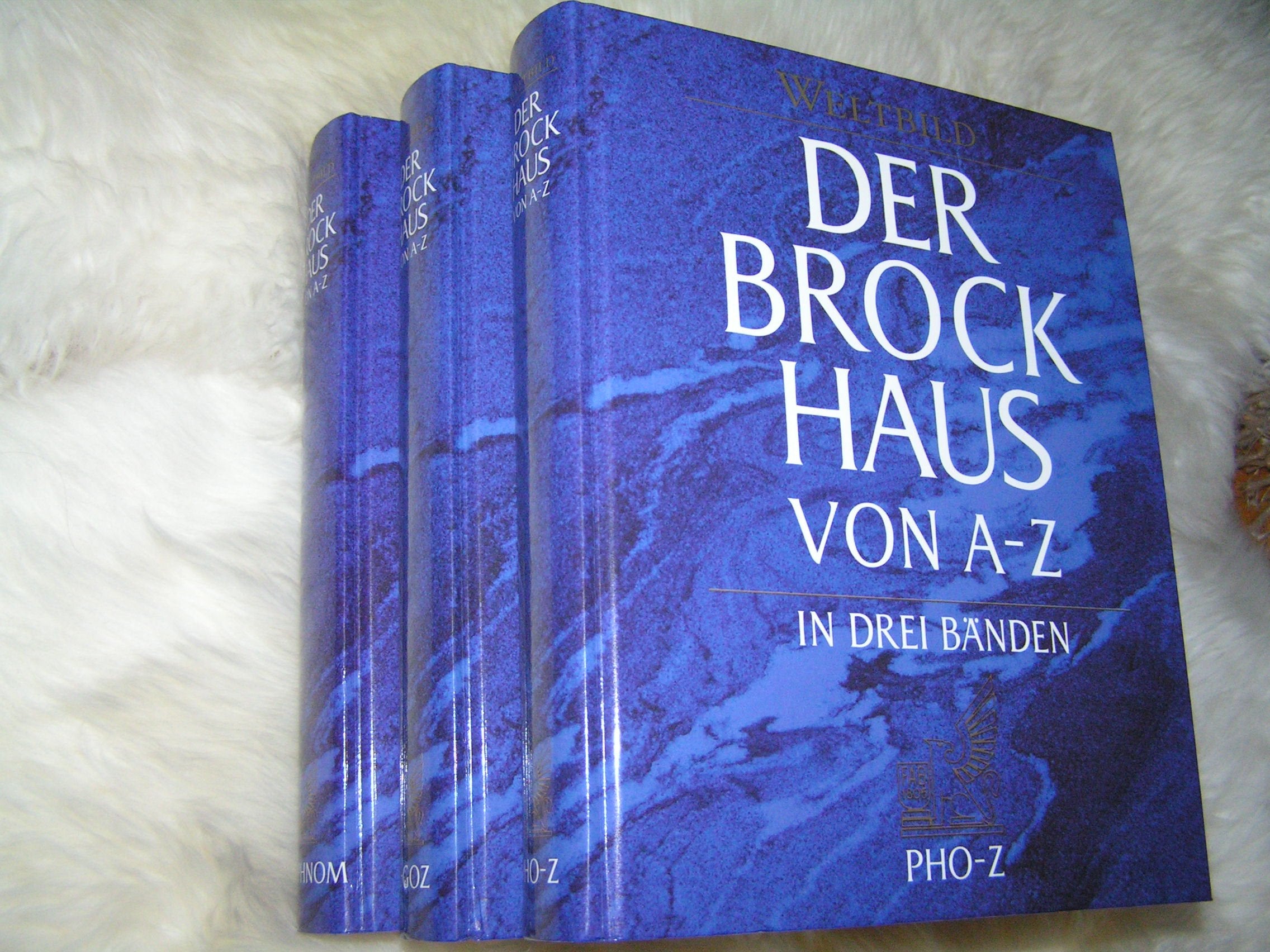 Der brockhaus in drei Bänden Reference Books