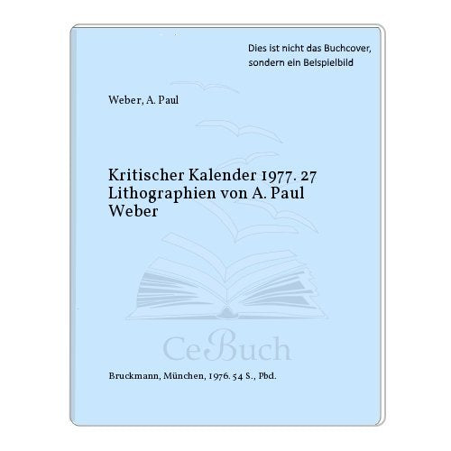 Kritischer Kalender. - München : Bruckmann Books