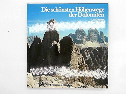 Die schönsten Höhenwege der Dolomiten. Books