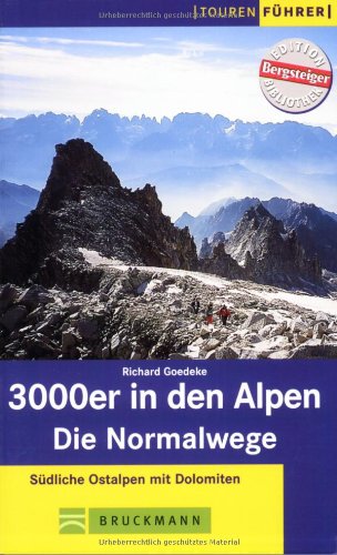 3000er in den Alpen. Die Normalwege: Südliche Ostalpen mit Dolomiten (Tourenführer) Leisure, Home & Garden