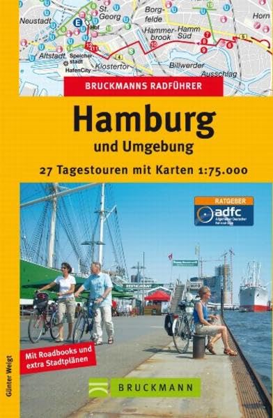 Bruckmanns Radführer Hamburg und Umgebung: 27 Tagesetappen mit Karten 1:75.000 Leisure, Home & Garden
