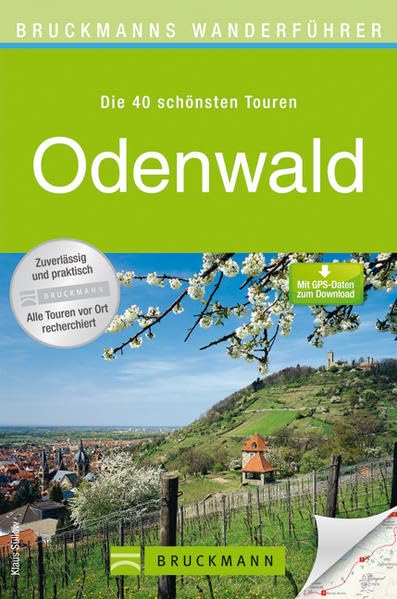 Bruckmanns Wanderführer Odenwald: Die 40 schönsten Touren. Mit GPS-Daten zum Download Leisure, Home & Garden