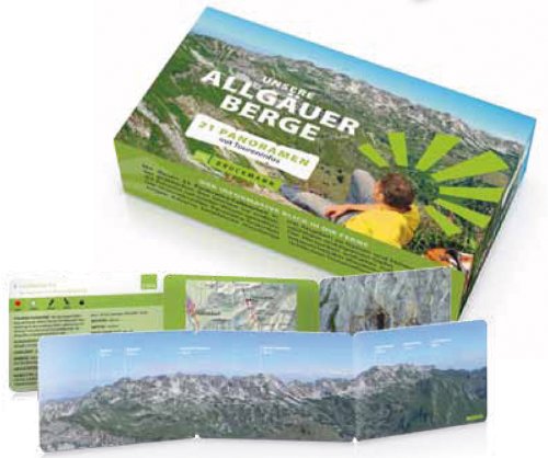 Unsere Allgäuer Berge: 21 Panoramen mit Toureninfos Leisure, Home & Garden