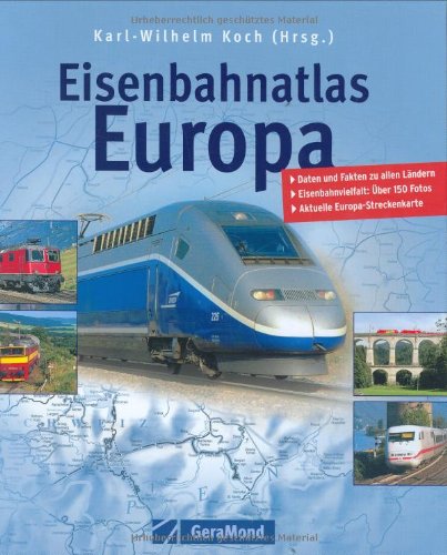 Eisenbahnatlas Europa (GeraMond) Leisure, Home & Garden