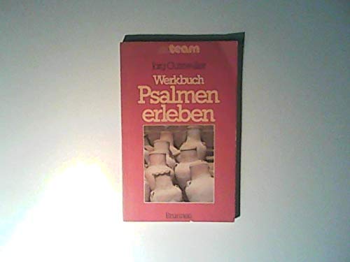 Product Image: Werkbuch Psalmen erleben