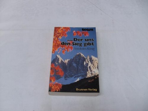 Der uns den Sieg gibt. Books