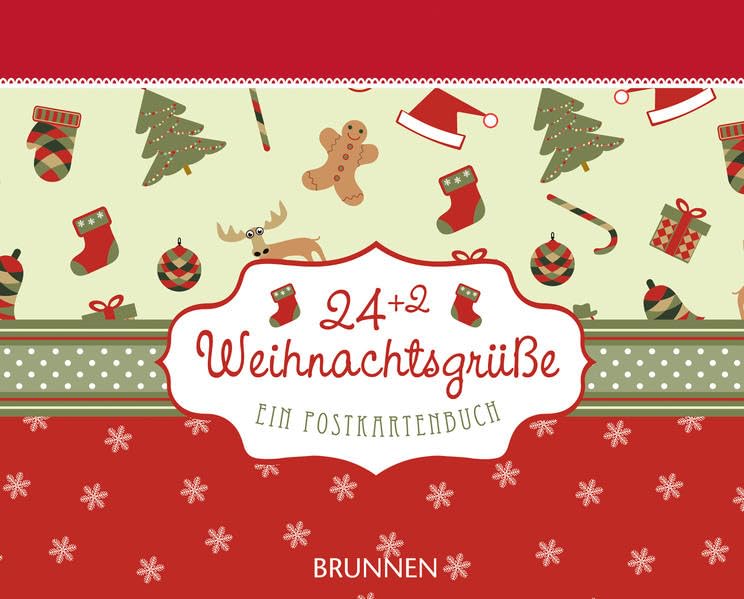 24+2 Weihnachtsgrüße: Postkartenbuch Contemporary literature