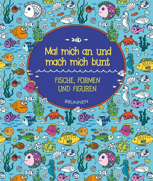 Mal mich an und mach mich bunt: Fische, Formen und Figuren Tiptoi & Games