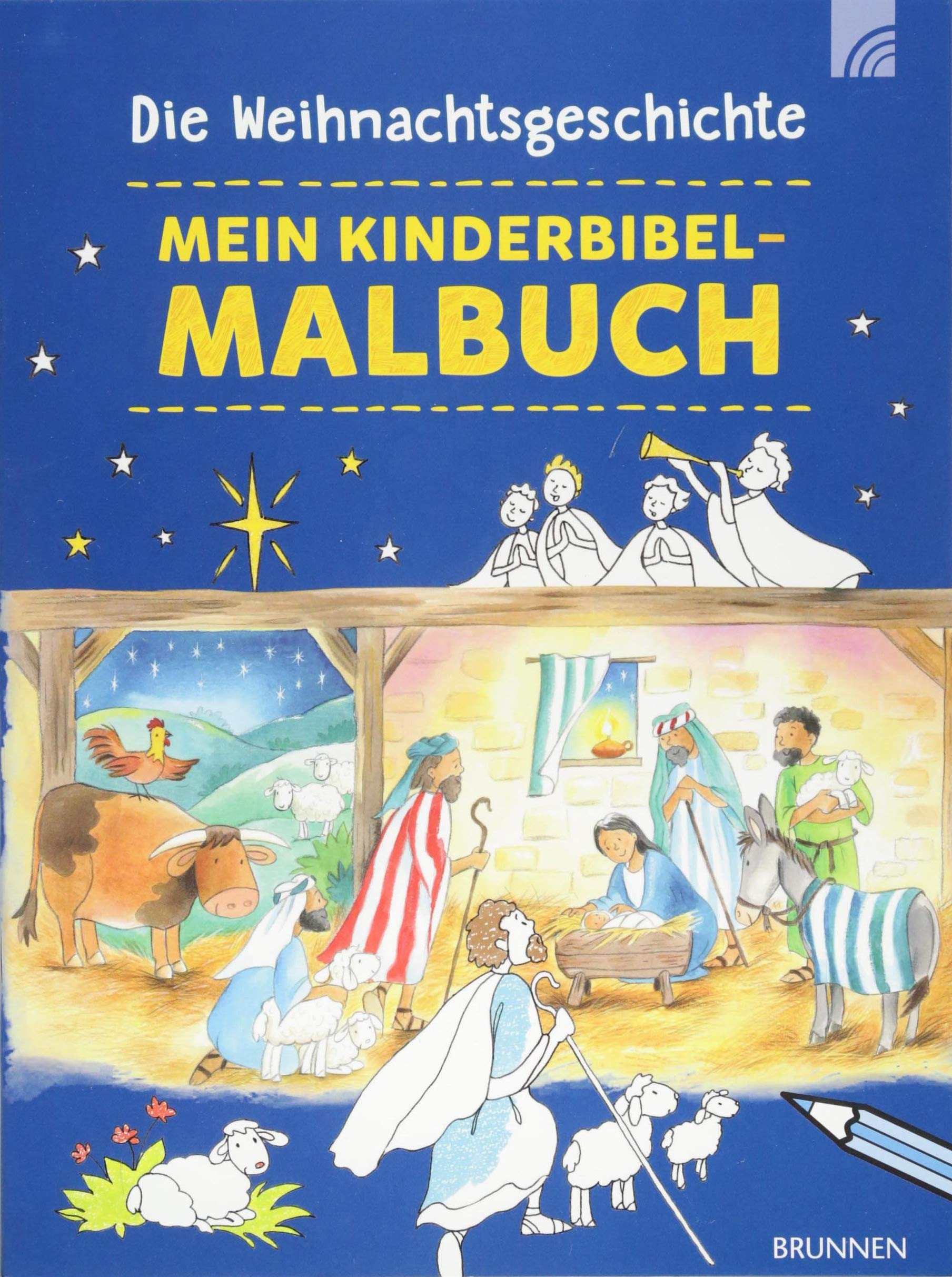 Die Weihnachtsgeschichte: Mein Kinderbibel-Malbuch Tiptoi & Games