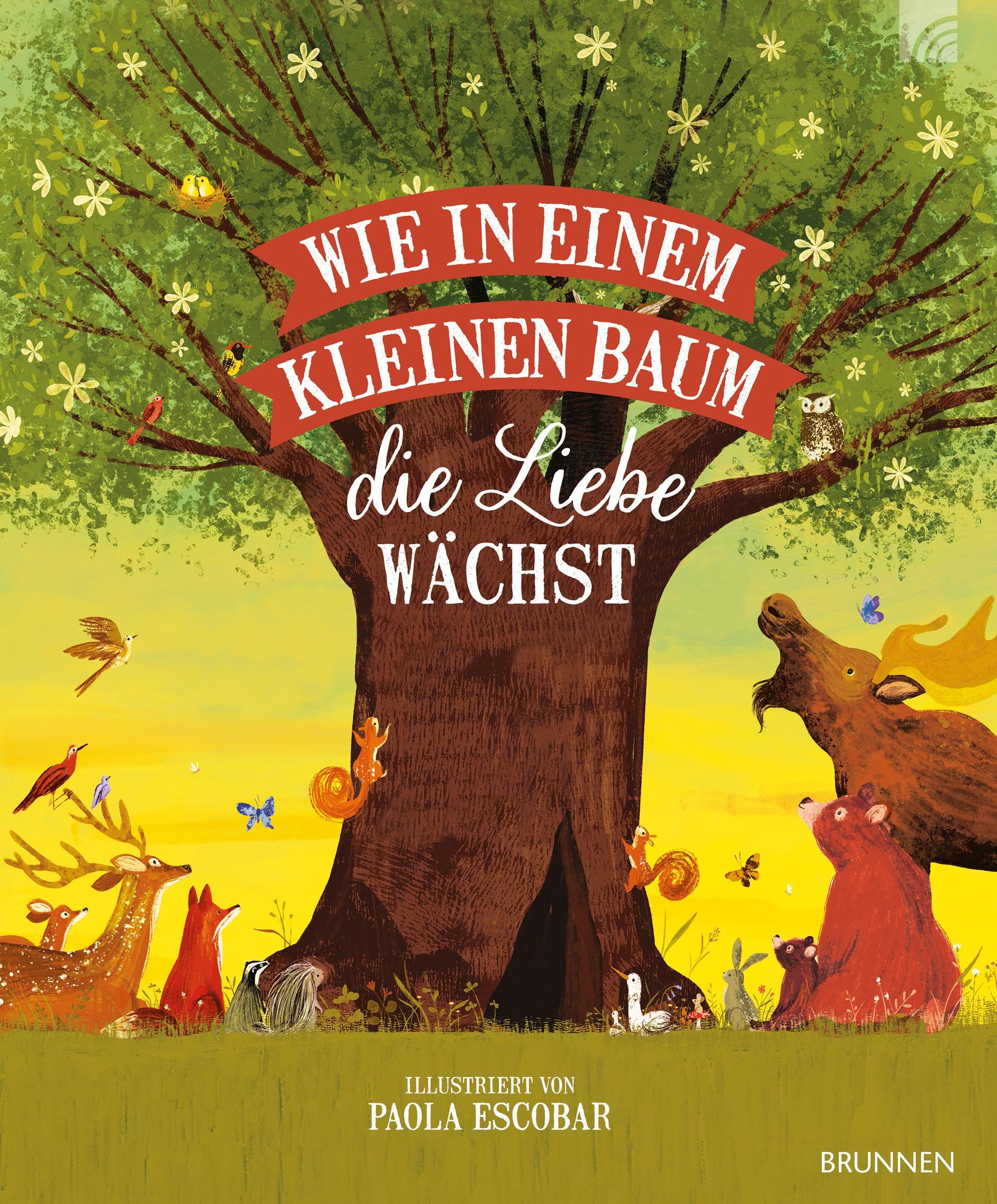 Wie in einem kleinen Baum die Liebe wächst Children's books