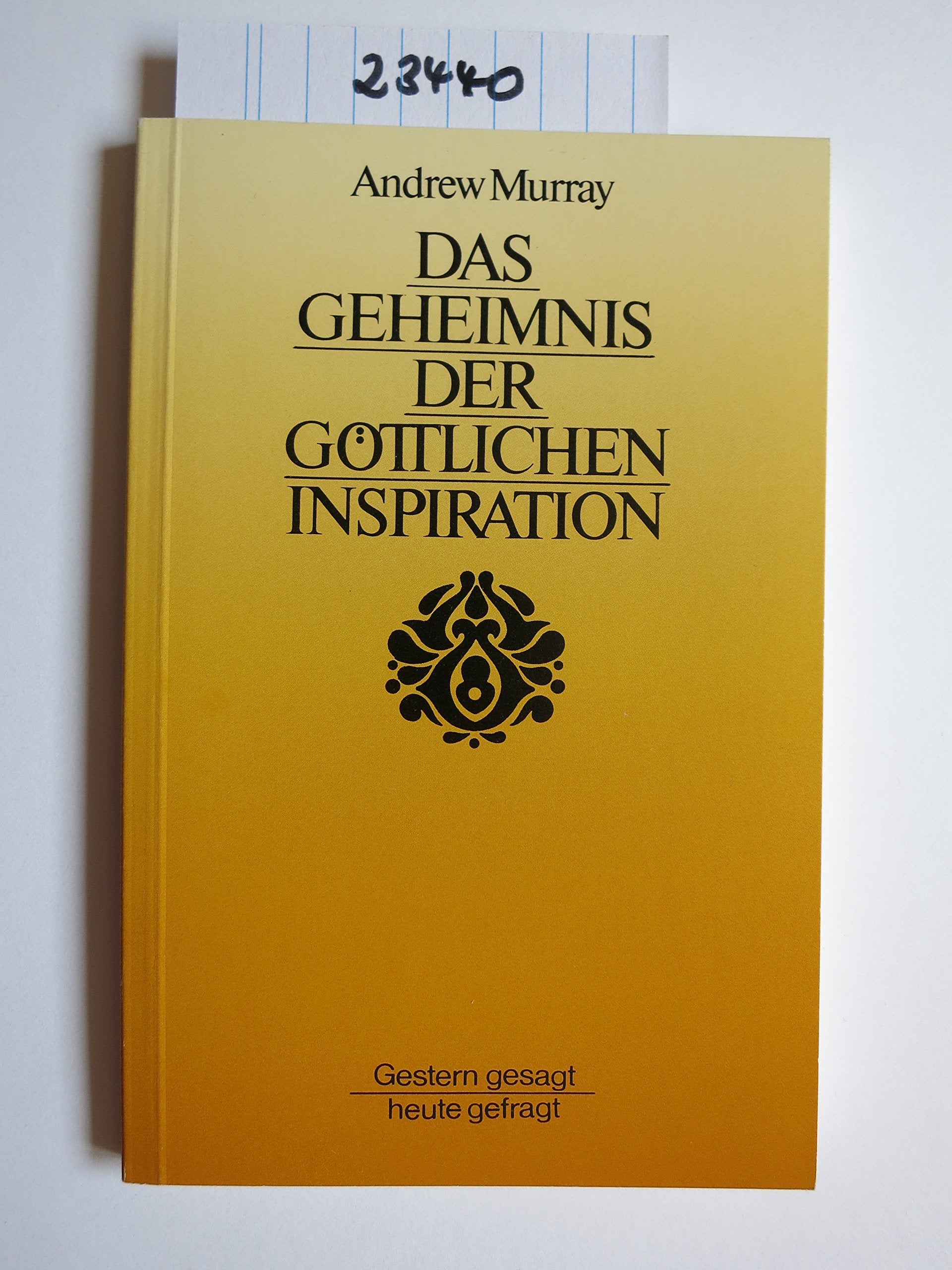 Geheimnisse des christlichen Lebens / Das Geheimnis der göttlichen Inspiration Religion & Esotericism