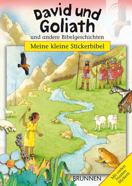 David und Goliath: und andere Bibelgeschichten: Sieben biblische Nacherzählungen für Kinder ab 4 Jahren und eine Doppelseite mit vielen Stickern zum ... der Erzählungen. (Meine kleine Sticker-Bibel) Non-fiction