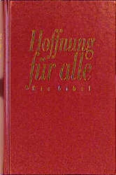 Bibelausgaben, Hoffnung für alle, Die Bibel, Skivertexausgabe/rot Religion & Esotericism