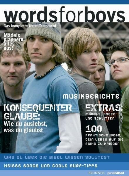words for boys: Das komplette Neue Testament - Hoffnung für alle Religion & Esotericism
