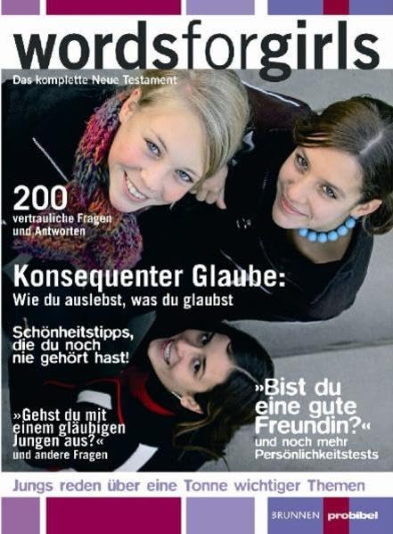 words for girls: Das komplette neue Testament - Hoffnung für alle Religion & Esotericism