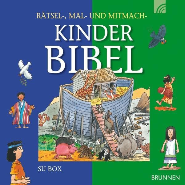 Kinderbibel: RÄTSEL-, MAL- UND MITMACH- Children's books