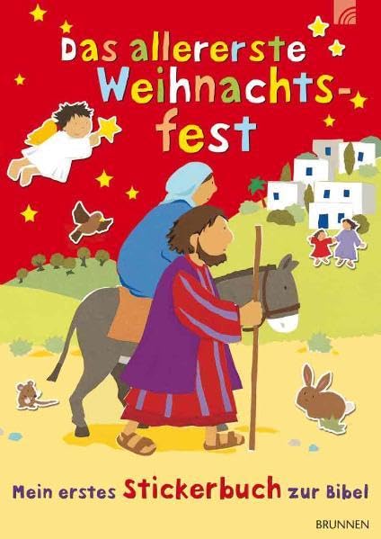 Das allererste Weihnachtsfest: Mein erstes Stickerbuch zur Bibel Children's books