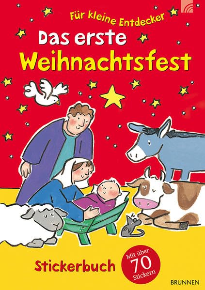 Das erste Weihnachtsfest: Stickerbuch Children's books