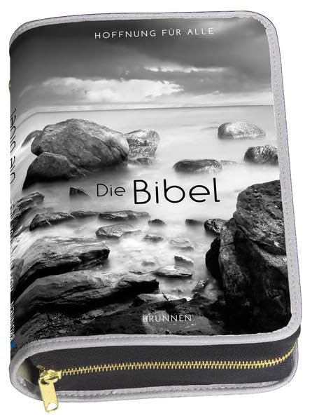 Hoffnung für alle: Bibelhülle Black and white Religion & Esotericism