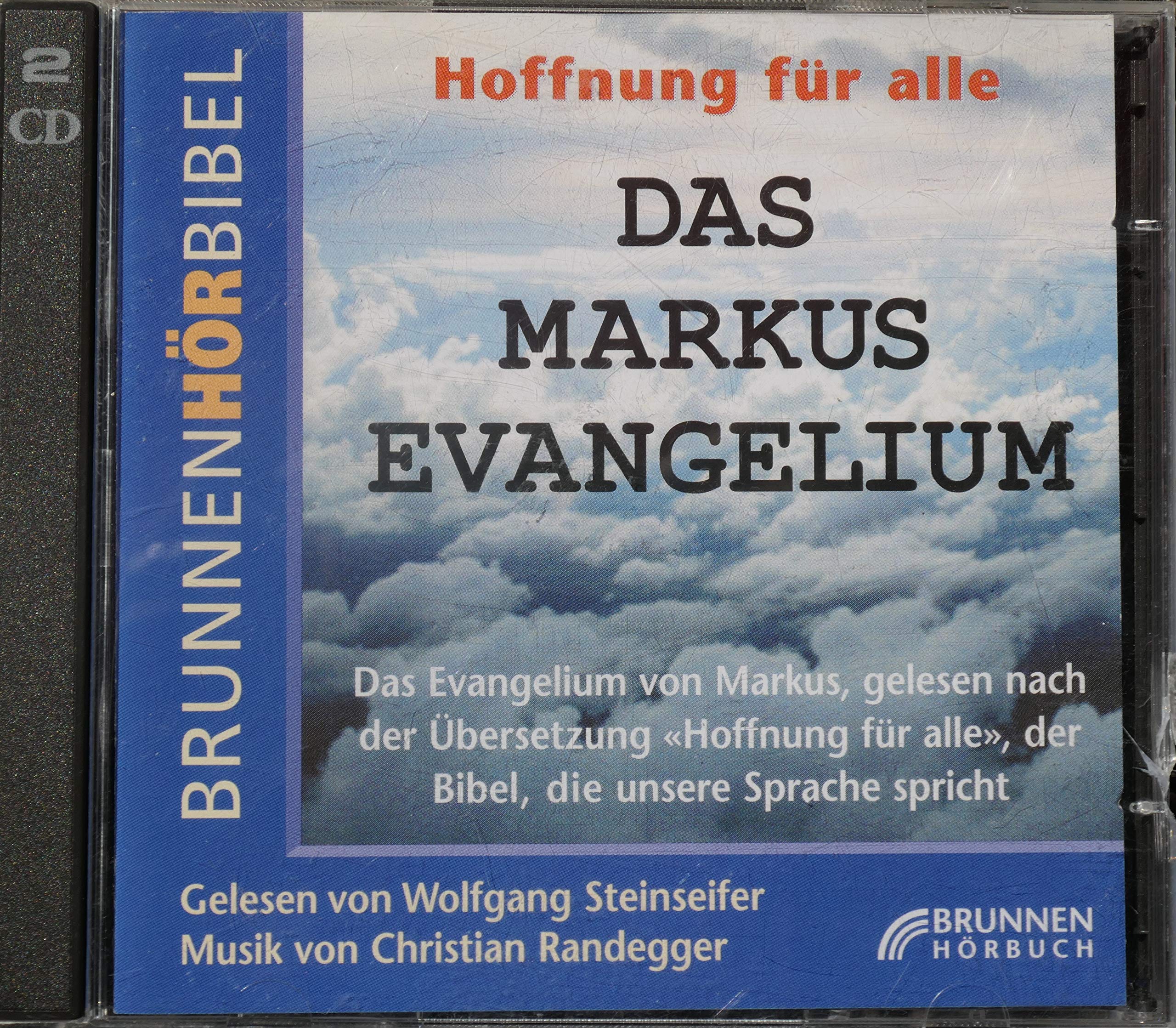 Hoffnung für alle: Das Markusevangelium (Brunnen-Hörbücher) Religion & Esotericism