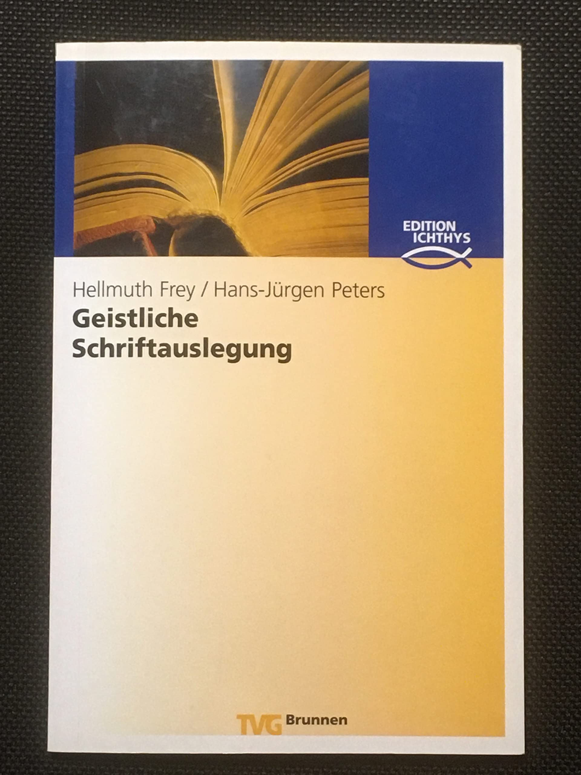 Geistliche Schriftauslegung (TVG Orientierung) Religion & Esotericism