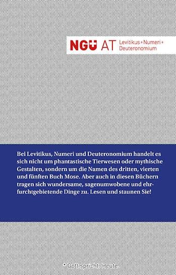 NGÜ AT: Levitikus + Numeri + Deuteronomium: Neue Genfer Übersetzung Religion & Esotericism