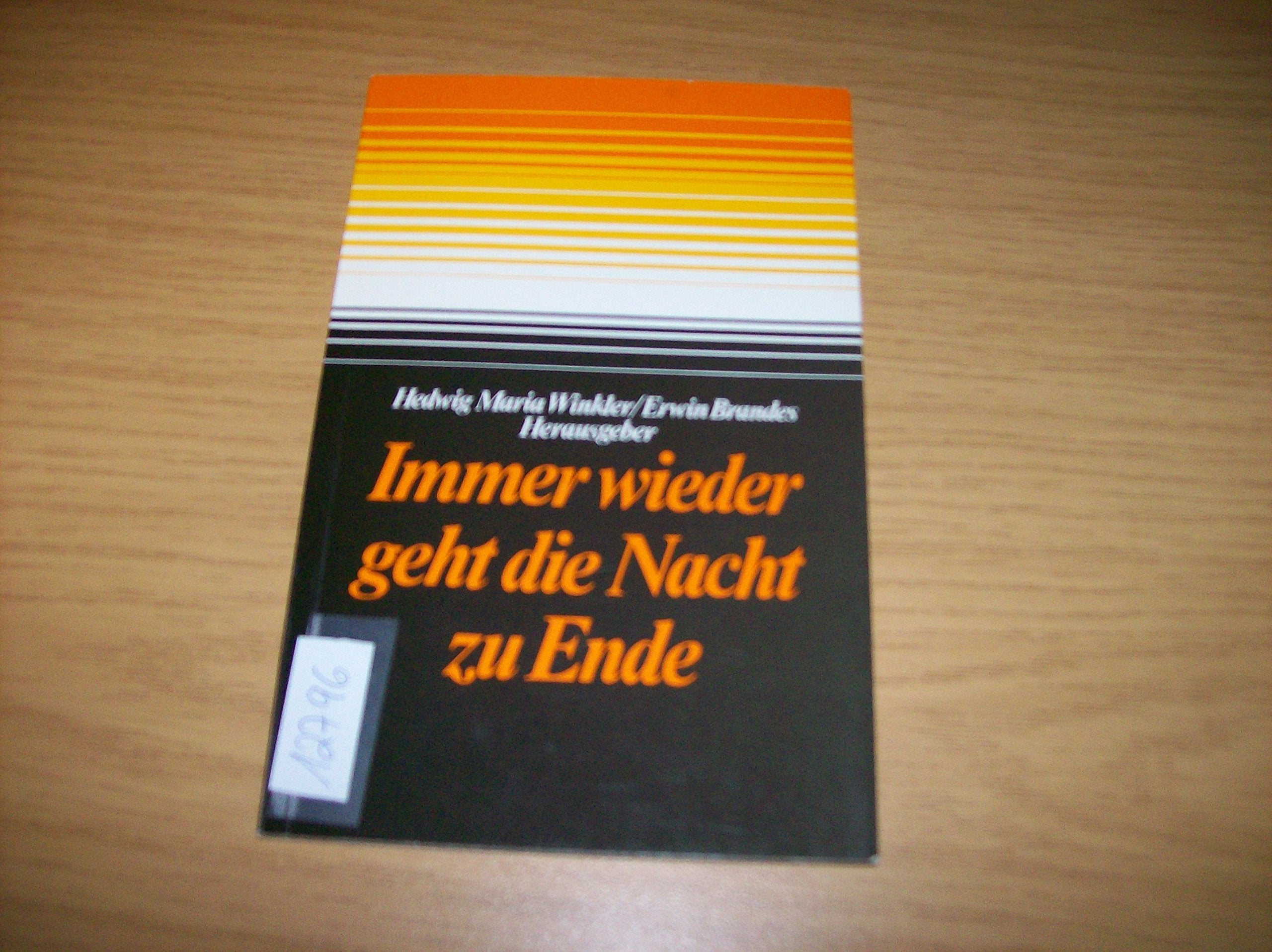 Immer wieder geht die Nacht zu Ende. Gedanken über Leid, Leiden und Trost Books