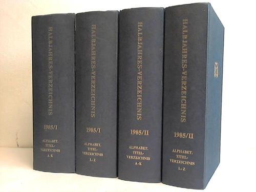 Deutsche Nationalbibliografie und Bibliografie der im Ausland erschienenen... / Deutsche Nationalbibliografie und Bibliografie der im Ausland ... Alphabetisches Titelverzeichnis Books