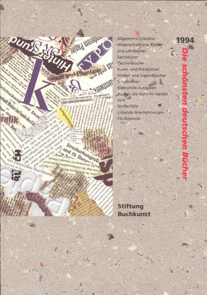 Die schönsten deutschen Bücher. Vorbildlich gestaltet in Satz, Druck, Bild, Einband. Prämiert von einer unabhängigen Jury: Die schönsten deutschen ... gestaltet in Satz, Druck,...: 1994 Film, Art & Culture