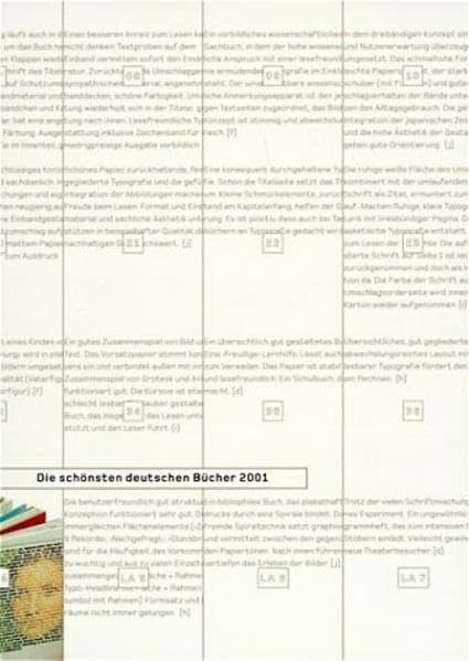 Die schönsten deutschen Bücher 2001. book