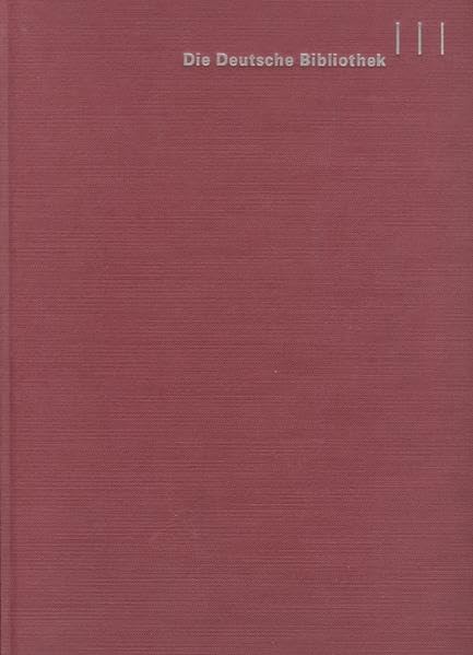 Deutsche Nationalbibliografie - Reihe E, Dreijahresverzeichnis 2001-2003: Registerband Law