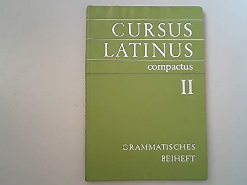 Cursus Latinus compactus, Ausgabe für Bayern, Grammatisches Beiheft Learning & Reference