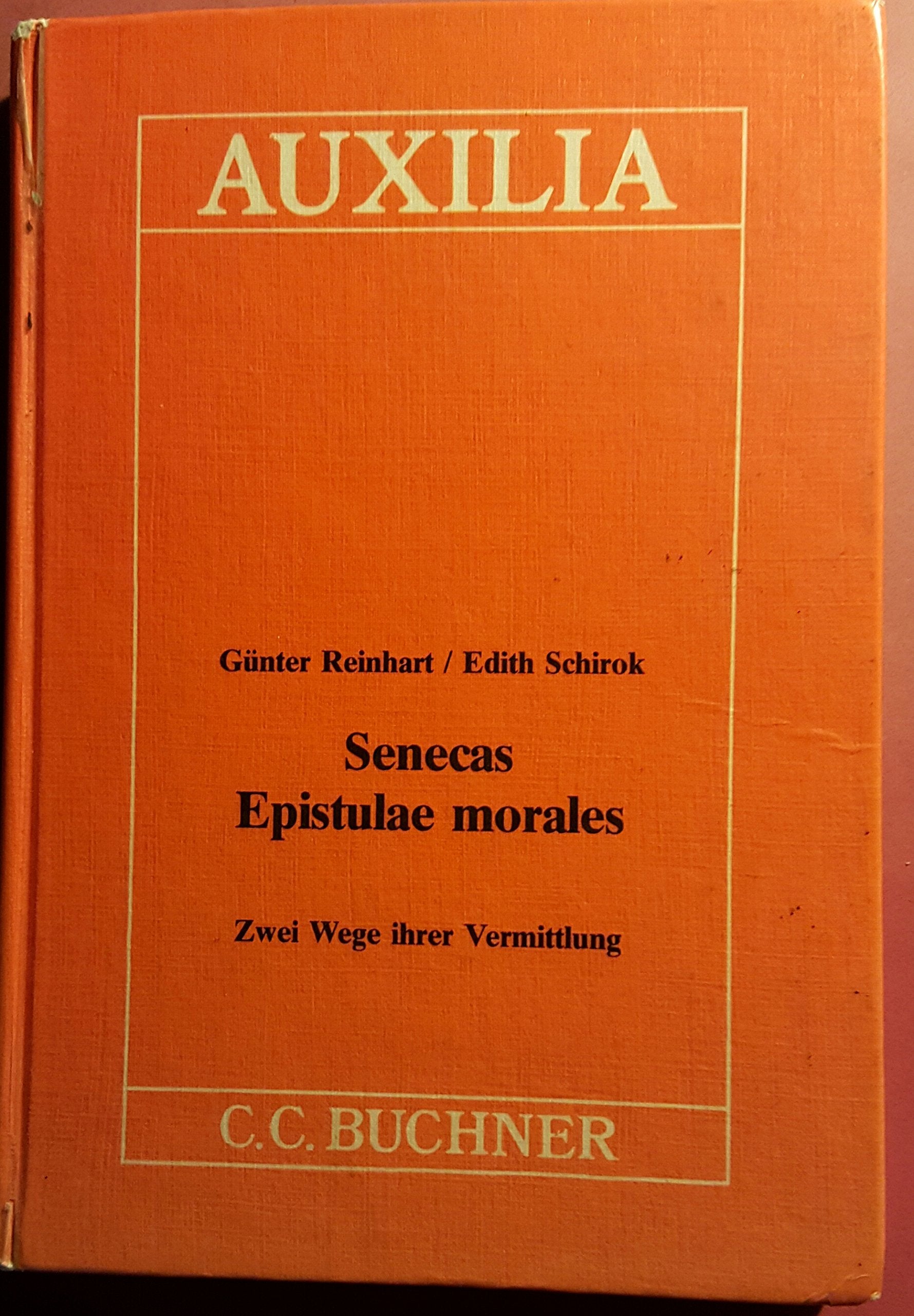 Senecas Epistulae morales: Zwei Wege ihrer Vermittlung Books