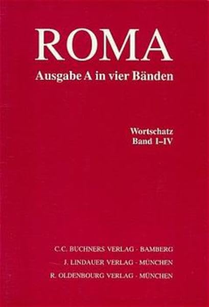 Roma A - neu: Roma, Ausgabe A für Bayern, Wortschatz Learning & Reference