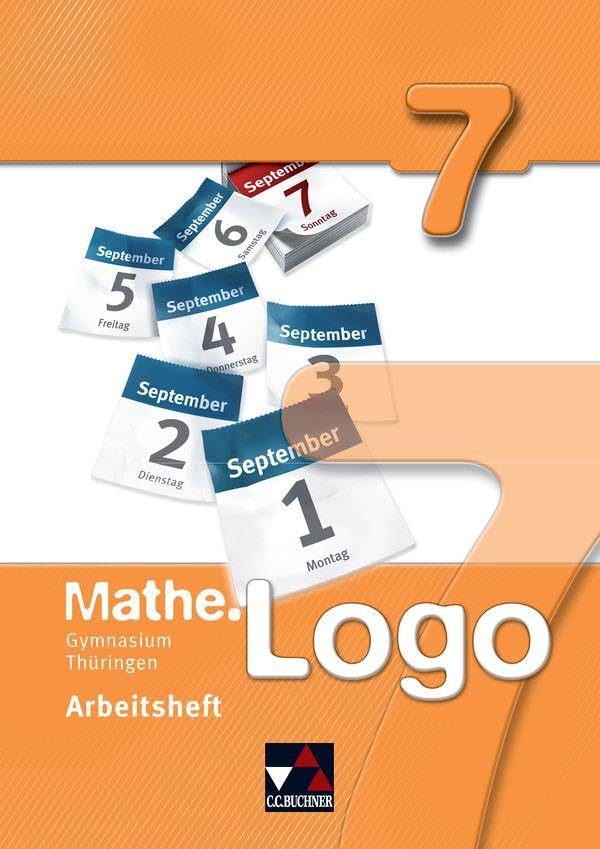 Mathe.Logo 7 Gymnasium Thüringen Arbeitsheft Study Guides