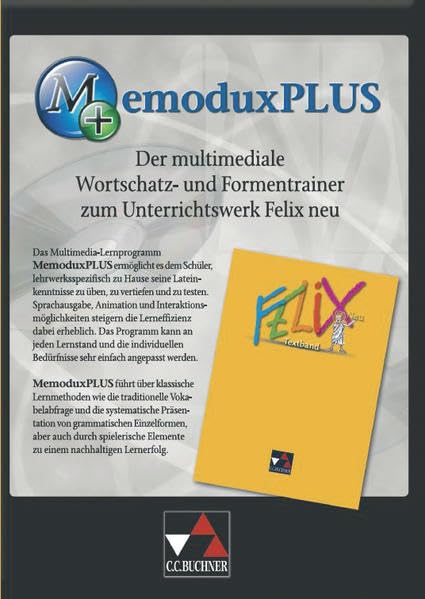 MemoduxPlus : Felix, neu, 1 CD-ROM Für Windows 2000 (SP4)/XP (SP2)/Vista book
