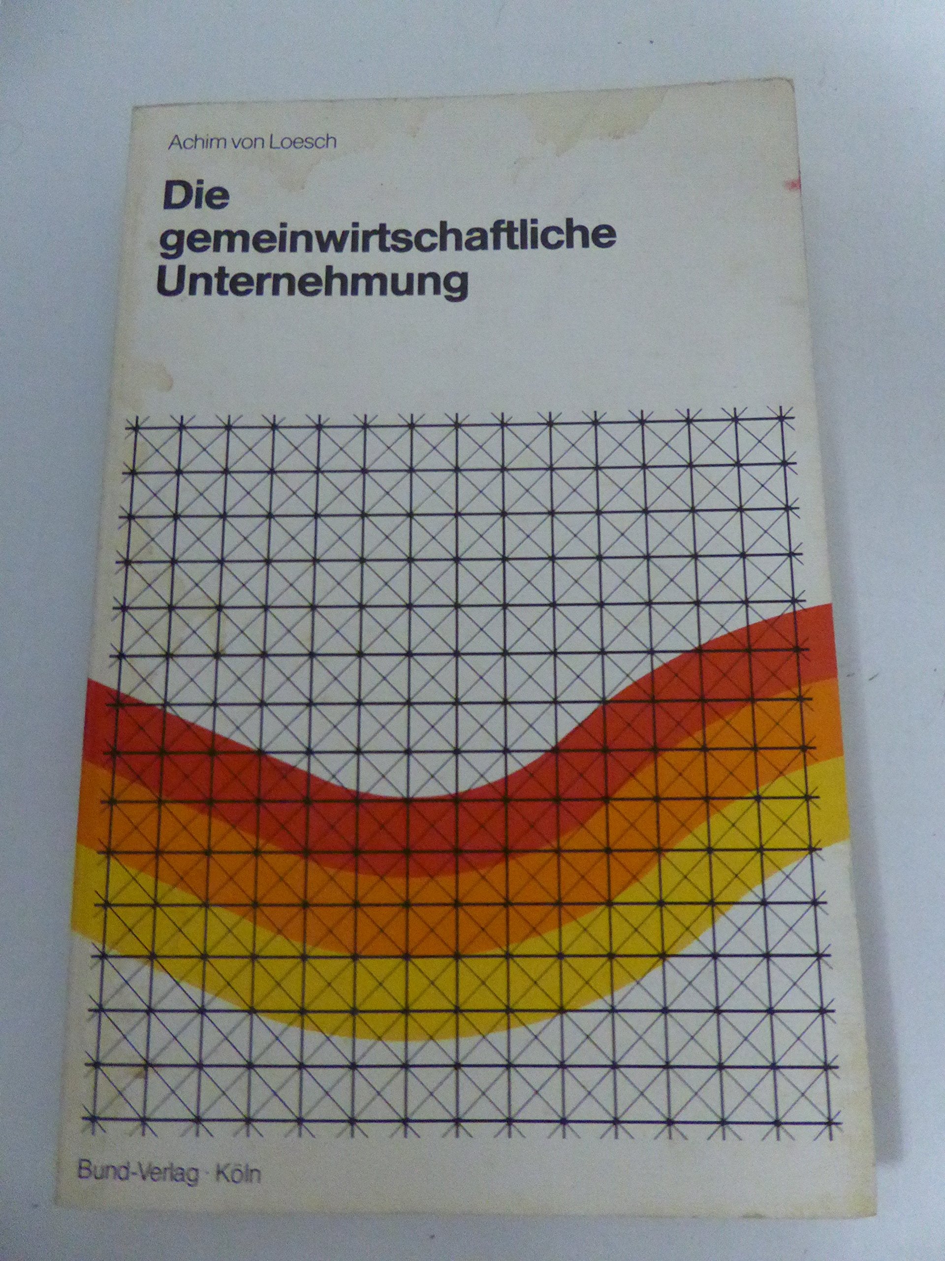Die gemeinwirtschaftliche Unternehmung Books