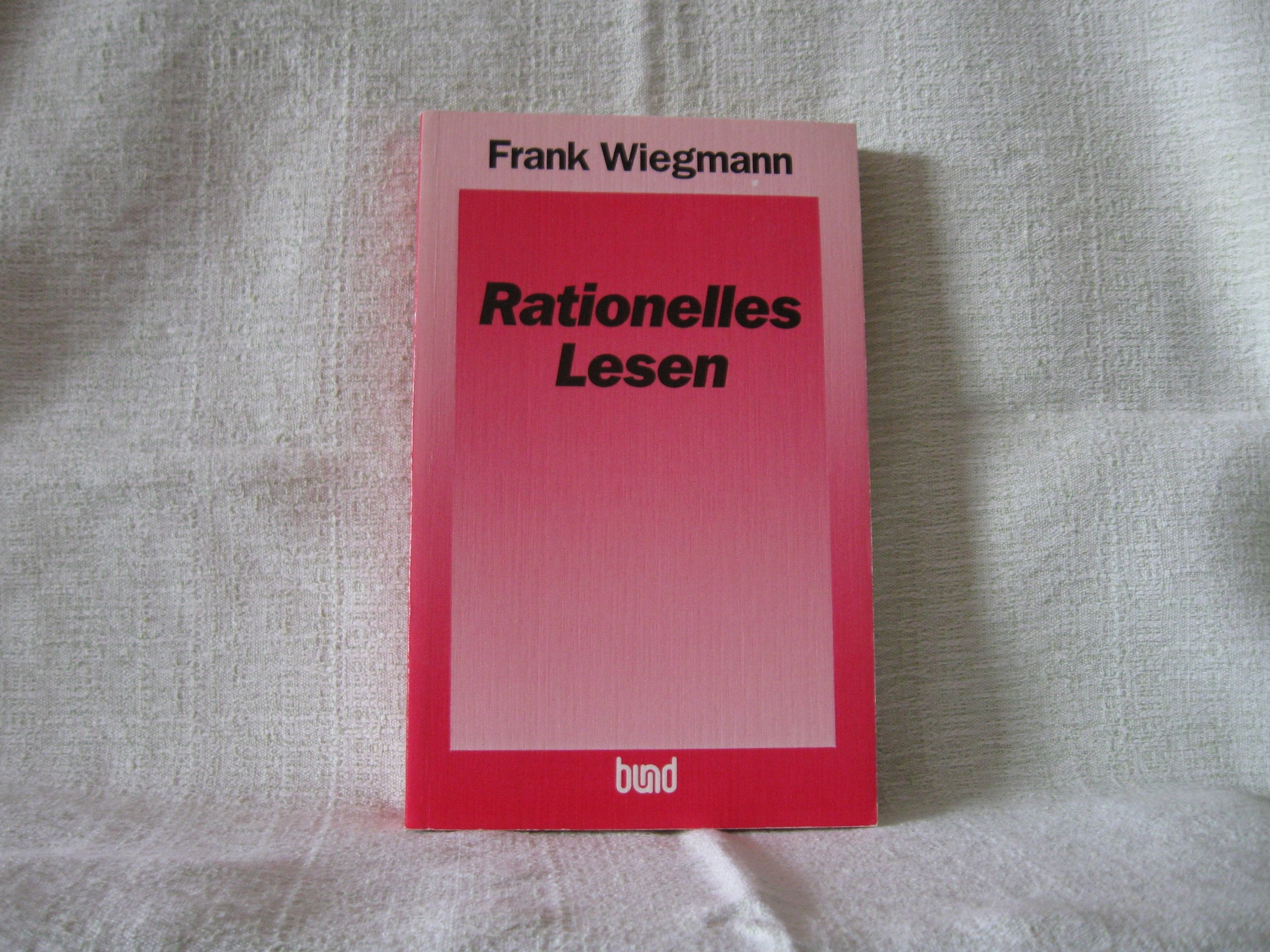 Rationelles Lesen. Mit 12 Zeichnungen von Esther Börsch Books