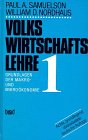 Product Image: Volkswirtschaftslehre, 2 Bde., Bd.1