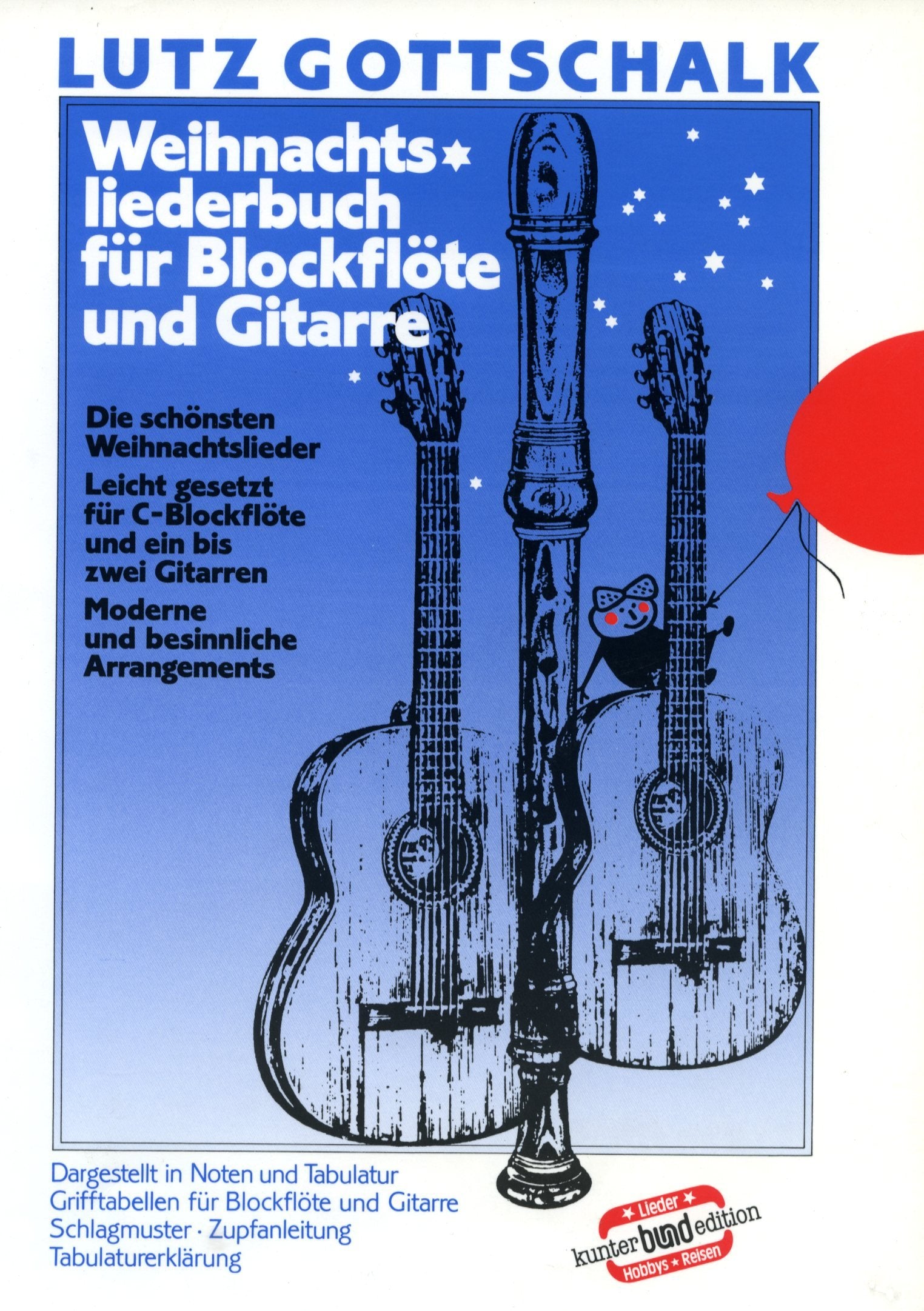 Weihnachtsliederbuch für Blockflöte und Gitarre Books