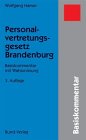 Personalvertretungsgesetz Brandenburg: Basiskommentar Law