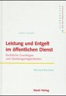 Leistung und Entgelt im öffentlichen Dienst Business, Finance & Career