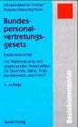 Bundespersonalvertretungsgesetz. Basiskommentar mit Wahlordnung und ergänzenden Vorschriften für Gerichte, Bahn, Post, Bundeswehr und NATO Law
