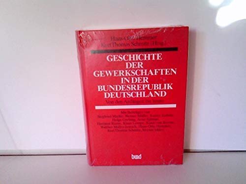Geschichte der Gewerkschaften in der Bundesrepublik Deutschland. Von den Anfängen bis heute Books