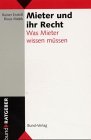 Mieter und ihr Recht Law