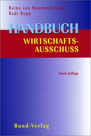 HANDBUCH WIRTSCHAFTS-AUSSCHUSS Law