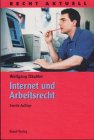 Product Image: Internet und Arbeitsrecht