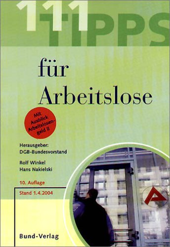 111 Tipps für Arbeitslose Books