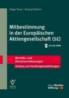 Mitbestimmung in der Europäischen Aktiengesellschaft (SE): Betriebs- und Dienstvereinbarungen (Betriebs- und Dienstvereinbarungen der Hans-Böckler-Stiftung) Law