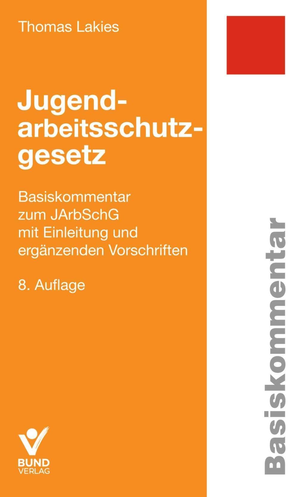 Jugendarbeitsschutzgesetz Law